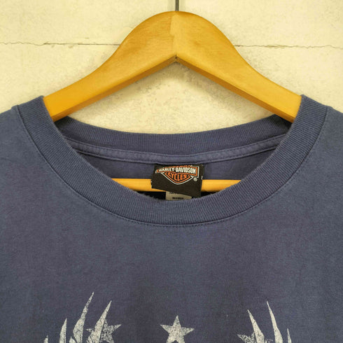 ハーレーダビッドソン HARLEY-DAVIDSON USA製 両面プリントクルーネックTシャツ メンズ 3XL