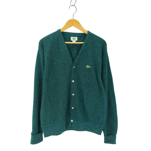 ラコステ LACOSTE 90s USA製 アクリルカーディガン レディース JPN:L