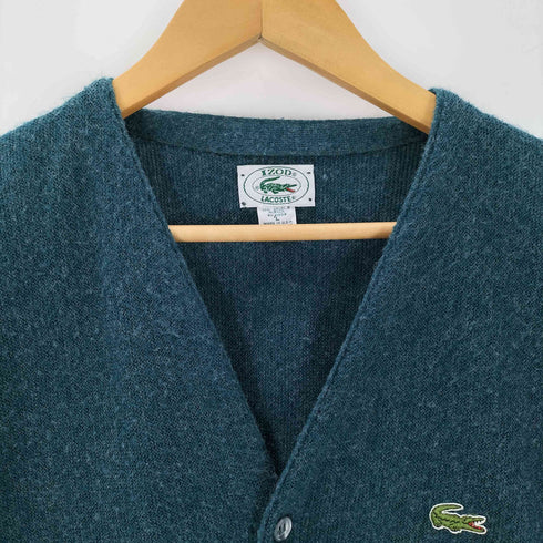 ラコステ LACOSTE 90s USA製 アクリルカーディガン レディース JPN:L