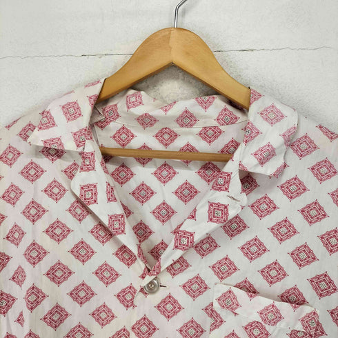 60S~ 総柄パジャマシャツ メンズ