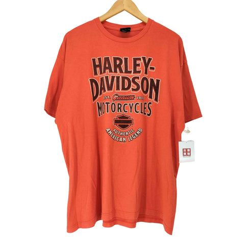 ハーレーダビッドソン HARLEY-DAVIDSON 両面プリントクルーネックTシャツ メンズ JPN:XXL