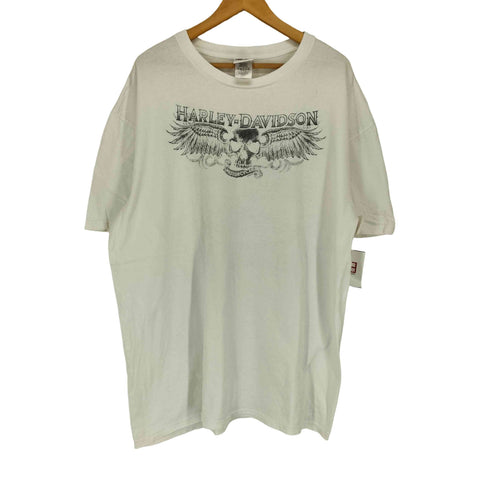 ハーレーダビッドソン HARLEY-DAVIDSON 両面プリントクルーネックTシャツ メンズ 2XL