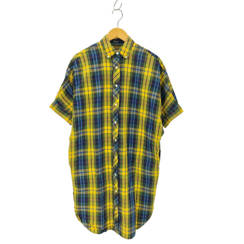 フレッドペリー FRED PERRY 月桂樹刺しゅう チェック柄シャツワンピース レディース 10