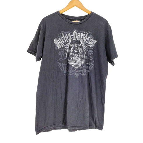 ハーレーダビッドソン HARLEY-DAVIDSON 両面プリントクルーネックTシャツ メンズ