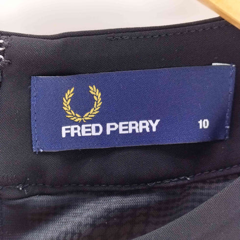 フレッドペリー FRED PERRY チェック柄ワンピース レディース 10