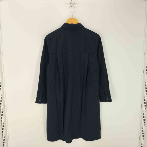 フレッドペリー FRED PERRY 月桂樹刺しゅう ストライプシャツワンピース レディース 8