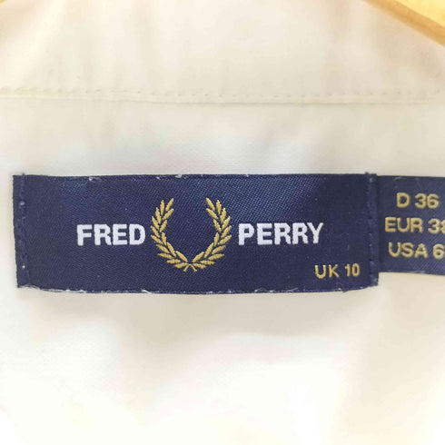 フレッドペリー FRED PERRY 月桂樹刺しゅう 半袖シャツ レディース 16