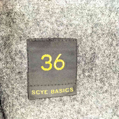 サイベーシックス SCYE BASICS フーデッドダッフルコート レディース 36