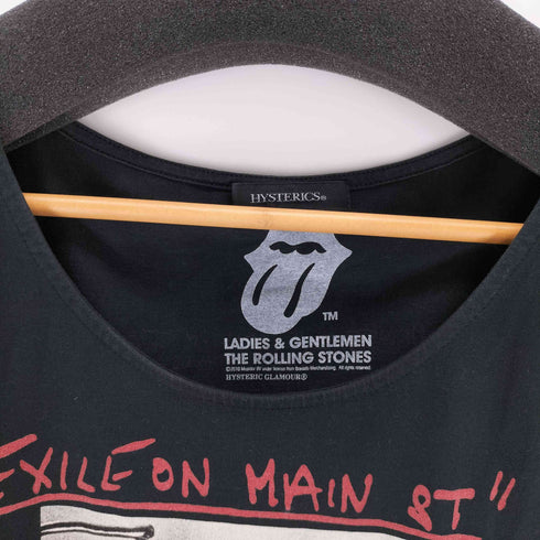 ヒステリックス HYSTERICS スタッズフリンジデザインプリントTシャツ Y2K グランジ メンズ FREE