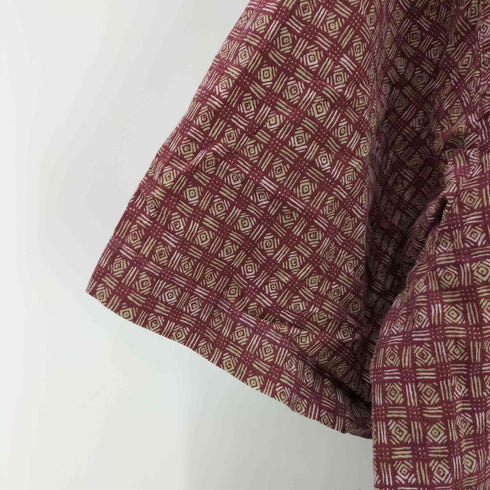 エルエルビーン L.L.Bean 70S-80S 総柄半袖シャツ メンズ JPN:L
