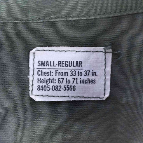 ユーエスアーミー U.S. ARMY 60S ジャングルファテーグジャケット 3rdモデル メンズ SMALL-REGULAR