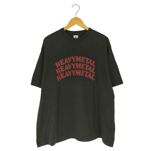 ブラームスルーツストックス blurhms ROOTSTOCK HEAVY METAL Print Tee BIG ヘビーメタル プリント Tシャツ メンズ JPN:4