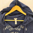 ディーゼル DIESEL パイル地 プリントVネックパーカー メンズ import:M