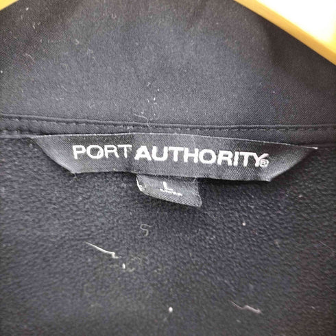 ポートオーソリティ Port Authority ESPESIL 企業ロゴ刺繍 裏地フリース スタンドネック ジャケット メンズ import:L