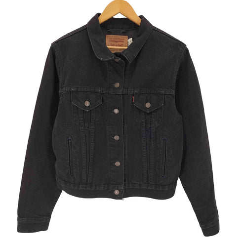 リーバイス Levis 97年製 USA製 77434-0260 ブラックデニムジャケット メンズ JPN:M