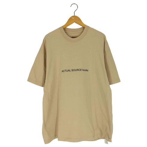 ACTUAL SOURCE books Study Tee 両面プリント Tシャツ メンズ import:XL