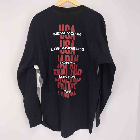 ステューシー Stussy INTERNATIONAL TRIBE NEW YORK クルーネック長袖Tシャツ メンズ L
