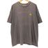 ステューシー Stussy 紺タグ USA製 クラウン刺繍 Tシャツ 袖&裾シングル メンズ import:XXL