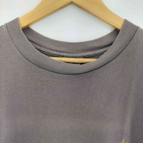 ステューシー Stussy 紺タグ USA製 クラウン刺繍 Tシャツ 袖&裾シングル メンズ import:XXL