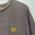 ステューシー Stussy 紺タグ USA製 クラウン刺繍 Tシャツ 袖&裾シングル メンズ import:XXL