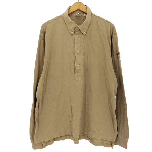 ステューシー Stussy 白タグ 長袖ポロシャツ S2C 袖ワッペン メンズ