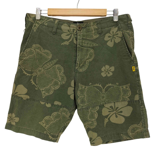 ステューシー Stussy ボタニカル リップストップ ショーツ ハーフパンツ メンズ 32