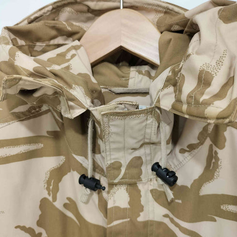 ブリティッシュアーミー BRITISH ARMY Smock Combat Windproof Desert DP ユニオンジャックワッペン デザート DPM カモ コンバット ジャケット メンズ 180/104