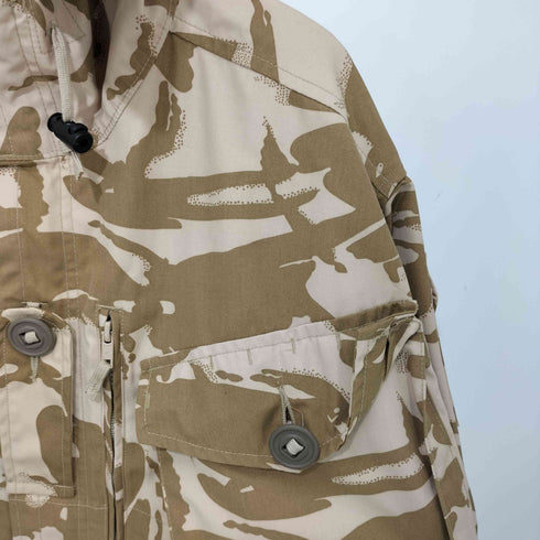 ブリティッシュアーミー BRITISH ARMY Smock Combat Windproof Desert DP ユニオンジャックワッペン デザート DPM カモ コンバット ジャケット メンズ 180/104