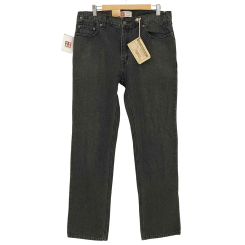 リーバイス Levis Signature REGULAR STRAIGHT ブラック デニム メンズ W37 L33