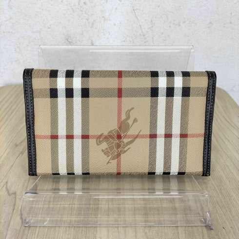 バーバリーズ BURBERRYS ノバチェック サフィアーノレザー 長財布 メンズ