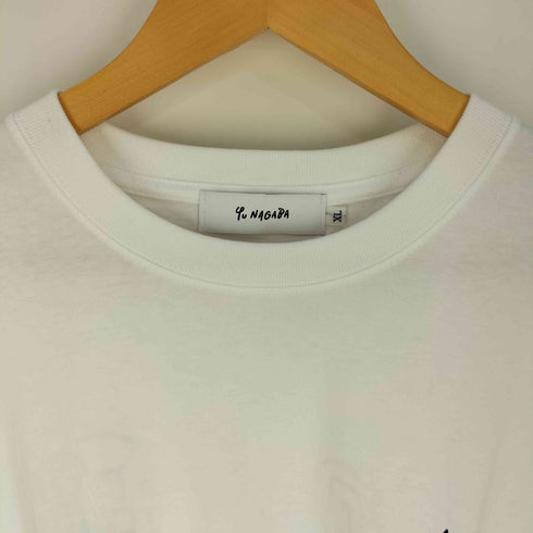 YU NAGABA A PIECE OF PAPER プリント ロングスリーブTシャツ ロンT メンズ JPN:XL