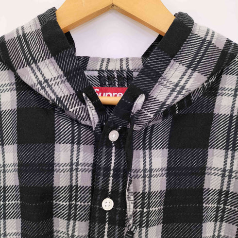 シュプリーム Supreme Printed Hooded Flannel Shirt メンズ import:XL