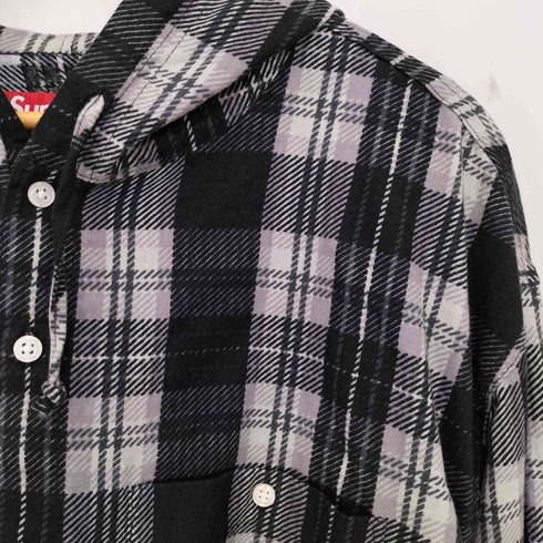 シュプリーム Supreme Printed Hooded Flannel Shirt メンズ import:XL