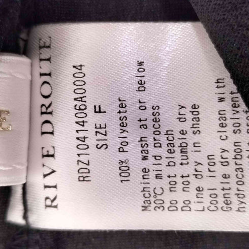 リヴドロワ RIVE DROITE 23SS シアーラッセルT レディース FREE