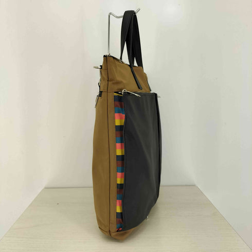 ポールスミス Paul Smith ナイロンブライトストライプトリムヘルメットバッグ メンズ