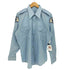 PERFECTION 70S QUEBEC POLICE ワッペン 襟芯 エポレット L/S ポリスシャツ メンズ 16 1/2