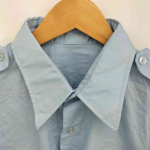 PERFECTION 70S QUEBEC POLICE ワッペン 襟芯 エポレット L/S ポリスシャツ メンズ 16 1/2