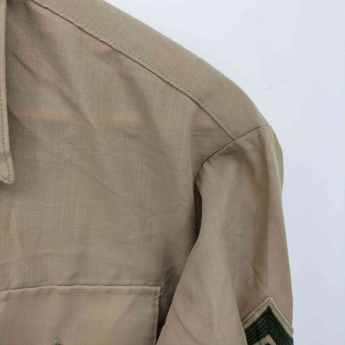 ユーエスエムシー USMC 80S 襟芯 L/S ミリタリーシャツ メンズ 16×34