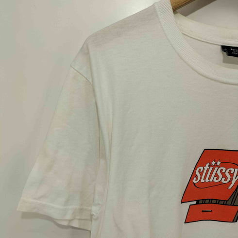 ステューシー Stussy メキシコ製 マッチプリント ショートスリーブクルーネックTシャツ メンズ import:M