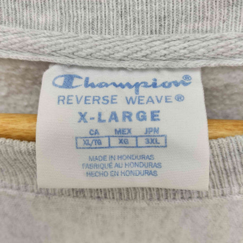 チャンピオン Champion 青タグ復刻 カレッジ 刺繍 リバースウィーブ プルーバー スウェット メンズ import:XL