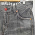 リーバイス Levis 502 ボタン裏V23刻印 ウエスタンポケット ブラック デニム メンズ W34 L32