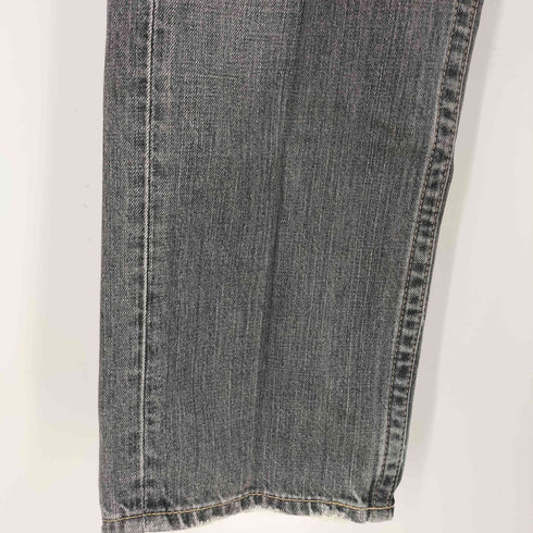 リーバイス Levis 502 ボタン裏V23刻印 ウエスタンポケット ブラック デニム メンズ W34 L32