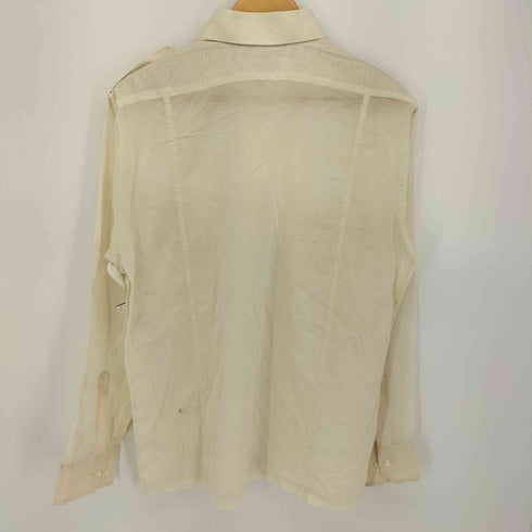 LORIS AZZARO POUR HOMME 60-70S 襟芯 エポレット L/S シャツ メンズ