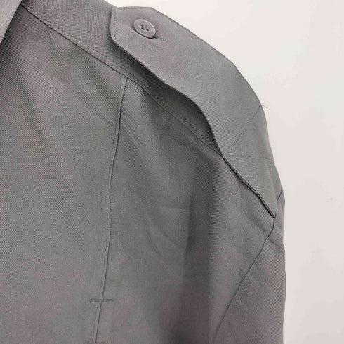 LAW PRO 襟芯 エポレット L/S ポリスシャツ メンズ
