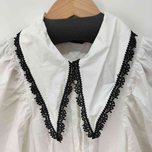 ザラ ZARA 襟デザインワンピース レディース import:S