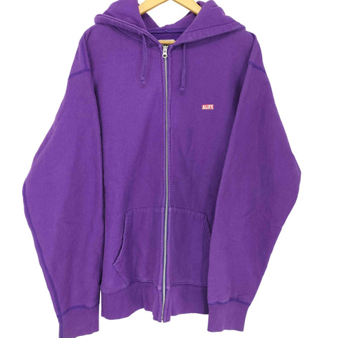 alife カナダ製 ジップアップパーカー メンズ XL