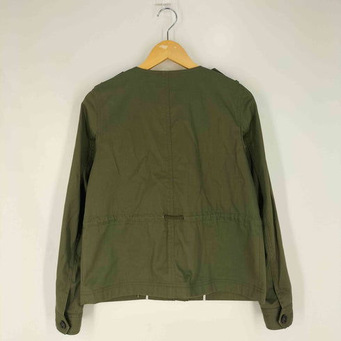 ブルックスブラザーズレッドフリース BROOKS BROTHERS REDFLEECE 4ポケット ノーカラー ミリタリージャケット レディース 4