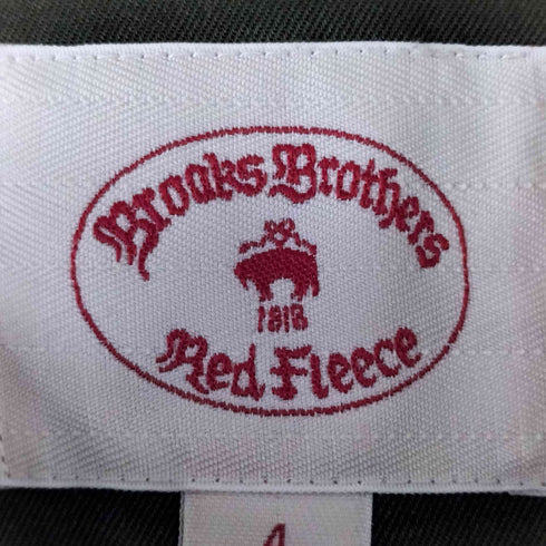 ブルックスブラザーズレッドフリース BROOKS BROTHERS REDFLEECE 4ポケット ノーカラー ミリタリージャケット レディース 4