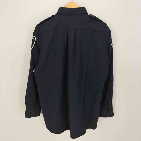 PERFECTION エポレット ボタンダウン L/S ポリスシャツ メンズ