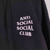 アンチソーシャルソーシャルクラブ ANTI SOCIAL SOCIAL CLUB 両面プリントプルオーバーパーカー メンズ import:XL